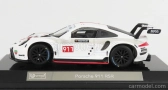 Bburago Porsche 911 991 Rsr N 911 Coupe 2019 1:43 Bílá