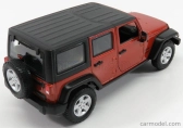 Maisto Jeep Wrangler Unlimited 2015 1:24 medená s čiernou