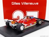 Brumm Ferrari F1  312t4 N 12 Winner Usa Ovest Gp 1979 Gilles Villeneuve - With Driver Figure 1:43 Red