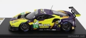 Looksmart Ferrari 488 Gte Evo 3.9l Turbo V8 Team Riley Motortsport N 74 24h Le Mans 2022 F.fraga - S.bird - S.van Gisbergen 1:43 Žltofialová