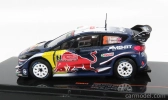 Ixo-models Ford england Fiesta Wrc Red Bull N 2 Rally De Portugal 2018 E.evans - D.barritt 1:43 Modrá červená žltá