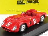 Art-model Ferrari 500tr Ch0612 N 6 Winner Preliminary Smartt Field 1956 E.lunken 1:43 Red