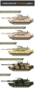 Model Kit tank 13430 - USMC M1A1 (1:72)