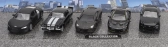 Bburago Audi R8 – Chevrolet Camaro Z/28 – Lamborghini Aventador – Centenario – Ford Usa Mustang 1:64 Black