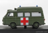 Rio-models Fiat 238 Van Tetto Alto Ambulanza Esercito Italiano 1970 1:43 Vojenská zelená