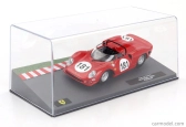 Edicola Ferrari 275p Spider N 181 Ollon-villars 1965 Gianpiero Biscaldi 1:43 Červená