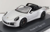 Schuco Porsche 911 991 Carrera Targa Cabriolet 2014 1:43 Stříbrná Černá