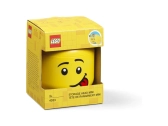 LEGO úložná hlava mini – zelený kostlivec