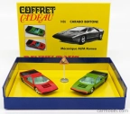 Edicola Alfa romeo Set 2x 33 Carabo Bertone 1968 - Coffret Box 1:43 Zelená červená