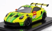 Spark-model Porsche 911 992 Gt3 Rs N 911 Coupe 2023 - Con Vetrina - With Showcase 1:12 Žlutá Zelená