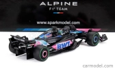 Spark-model Alpine F1 A524 Team Bwt Alpine N 31 2nd Brazilian Gp 2024 Esteban Ocon 1:64 Black Blue Pink
