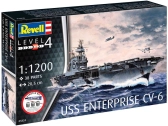 Revell USS Enterprise CV-6 (1:1200) (štartovacia súprava)