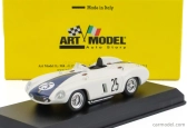 Art-model Ferrari 750 Monza Spider S/n.0578 N 25 2nd 12h Sebring 1955 Phil Hill - Carroll Shelby 1:43 Bílá Modrá