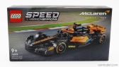 Lego Mclaren Lego Speed Champion - F1  Mcl60 Team Mclaren Season 2023 Lando Norris - Oscar Piastri - 245 Pezzi - 245 Pieces Oranžová Černá