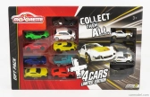 Majorette Porsche Set Assortment 13 Cars Pieces 1:64 Různé