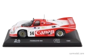 Edicola Porsche 956 2.6l Twin Turbo Team Richard Lloyd Racing N 14 2nd 24h Le Mans 1985 Jonathan Palmer - James Weaver - Richard Lloyd 1:43 Bílá Červená