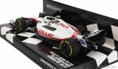 Minichamps Haas F1 Vf-22 Team Haas N 47 Canada Gp 2022 Mick Schumacher 1:43 Biela čierna červená