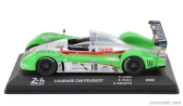 Edicola Courage C60 Peugeot A32 3.2l Turbo V6 Team Pescarolo Sport N 18 24h Le Mans 2002 Stephane Ortelli - Ukyo Katayama - Eric Helary 1:43 Zelená Strieborná