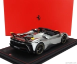 Bbr-models Ferrari Sf90 Xx Stradale Spider 2024 - Con Vetrina - With Showcase 1:18 Grigio Competizione - Šedá Žlutá Černá