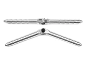 Hliníkový záves 6x98 mm pevný (2)