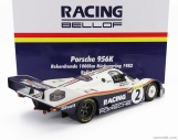 Werk83 Porsche 956k Team Porsche Racing N 2 1000km Nurburgring Record Lap Nordschleife 6:11,13 Min 1983 Stefan Bellof - Derek Bell 1:12 Bílá Modrá