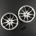 Spec D Plus Aluminum 7075 10 Spoke +6 Offset Drift disk pro 1/10, 2ks