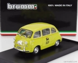 Brumm Fiat 600d Multipla Commerciale Agip 1960 1:43 Žlutá