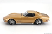 Chevrolet Corvette C3 1972 v mierke Kk - s odnímateľnou strechou 1:18 Gold Met