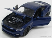 Maisto Ford USA Mustang Coupe 5.0 Gt 2015 1:24 Blue Met