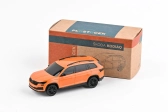 Abrex Plasťáček Škoda Kodiaq FL 1:43 - Oranžová