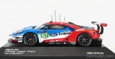 Ixo-models Ford usa Gt 3.5l Turbo V6 Team Ford Chip Ganassi Uk N 67 Lmgte Pro 2nd 24h Le Mans 2017 H.tincknell - A.priaulx - P.derani 1:43 Červená modrá biela