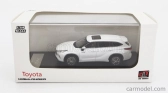 LCD model Toyota Highlander 2022 1:64 biely