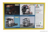 Italeri Accessories Set 8x European Tires And Rims For Truck 1:24 /