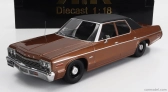 Dodge Monaco 1974 v mierke 1:18 hnedý čierny