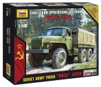 Zvezda Snap Kit - Ural-4320 (1:100)
