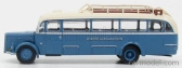 Brekina plast Saurer Bt4500 Autobus Wiener Lokalbahnen 1954 1:87 Světle Modrá Slonová Kost