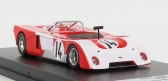 Trofeu Chevron B21 N 14 Víťaz 6h Nova Lisboa 1972 C.santos - R.heavens 1:43 Červená biela
