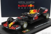 Bburago Red bull F1 Rb16 Honda Team Aston Martin N 33 Winner Abu Dhabi GP 2020 Max Verstappen - Con Pilot E Vetrina - With Pilot And Showcase 1:43 Matte Blue Yellow Red