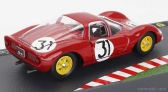 Edicola Ferrari Dino 166p Coupe N 31 1000km Nurburgring 1965 Lorenzo Bandini - Nino Vaccarella 1:43 Červená