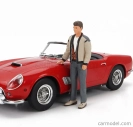 Kk-scale Figures Ferris Standing For Ferrari 250gt Swb California Spider Usa Version Hard-top 1961 1:18 Hnědá Šedá