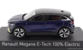 Norev Renault Megane E-tech 100% Electric 2022 1:43 Modrá čierna