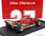 Brumm Ferrari F1  126c2 N 27 Brazilian Gp 1982 Gilles Villeneuve - With Driver Figure 1:43 Red