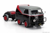 Solido Volkswagen T1 Van Kool Combi Sport With Trailer 1950 1:18 Černá Stříbrná Červená