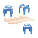 Bigjigs Rail Dřevěné koleje set mostní konstrukce - poškozený obal