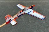 Stick plane - Extra 260 Oranžová