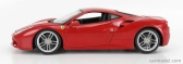 Bburago Ferrari 488 GTB 1:18 červená