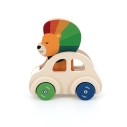 Vilac Drevené auto s klaksónom Lion