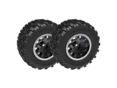 Kolesá Traxxas 2.1/2.6", čierny disk, pneumatiky Sledgehammer (zadné) (2)