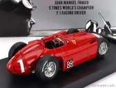 Brumm Ferrari F1 Lancia D50 N 1 Winner British Gp Juan Manuel Fangio Majster sveta 1956 1:43 Červená