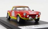 Trofeu Fiat 124 Abarth N 11 Rally Tap 1974 S.barbasio - P.sodano 1:43 Červená Žlutá